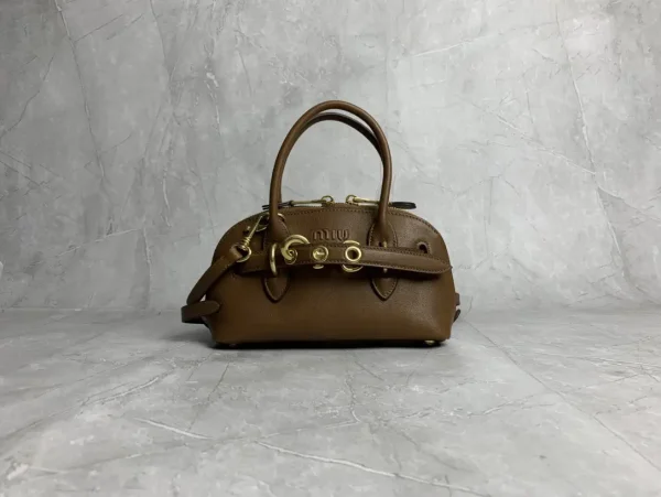 Miu Miu Mini Leather Top Handle Bag image 1
