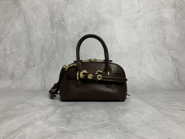 Miu Miu Mini Leather Top Handle Bag image 1