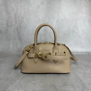 Miu Miu Leather Top Handle Bag image 1