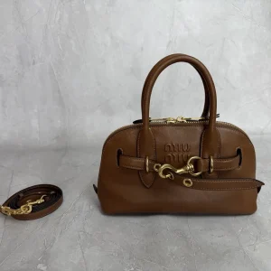 Miu Miu Leather Top Handle Bag image 1