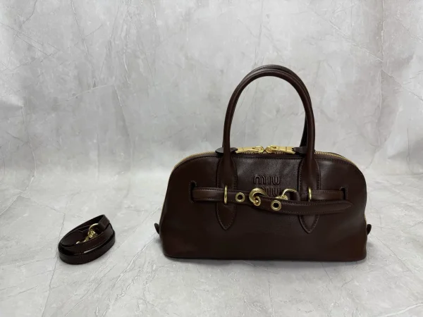 Miu Miu Leather Top Handle Bag image 1