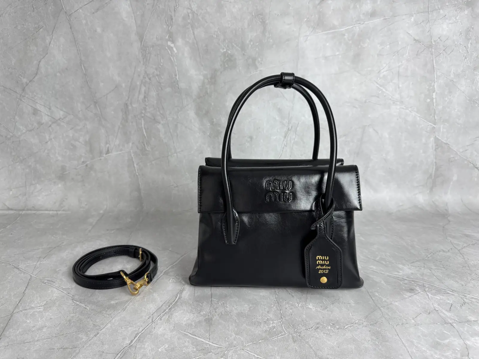 Miu Miu Double Flap Top Handle Bag image 1