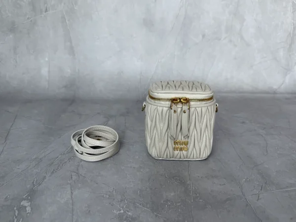 Miu Miu Quilted Mini Crossbody Cosmetic Bag image 1