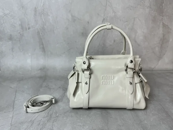 Miu Miu Bow Detail Top Handle Bag image 1