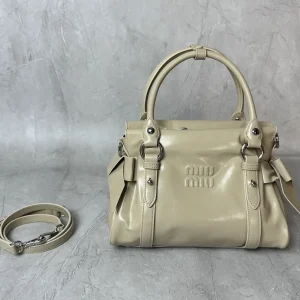 Miu Miu Bow Detail Top Handle Bag image 1