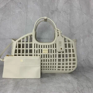 Miu Miu Grid Cutout Top Handle Bag image 1
