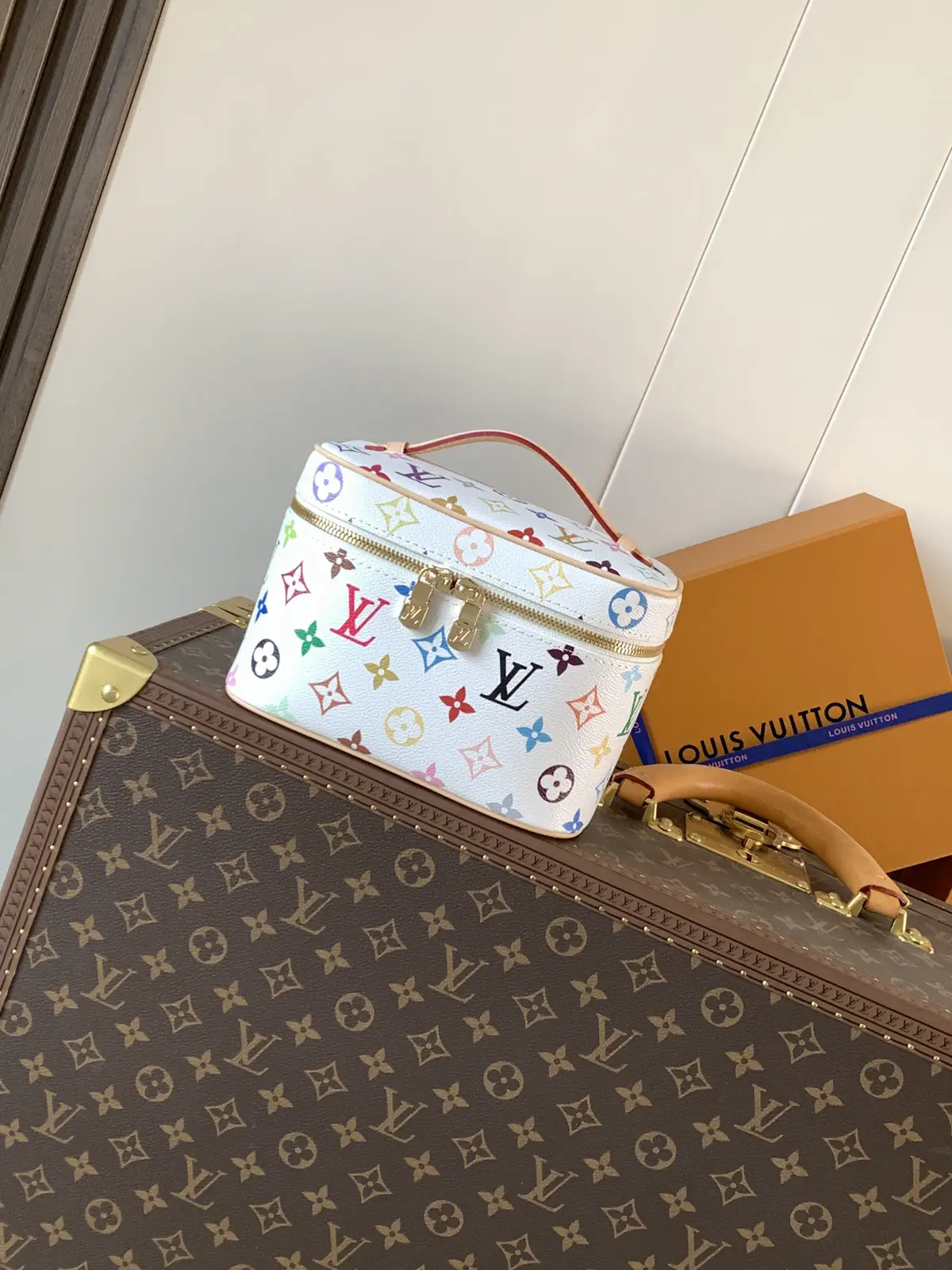 Louis Vuitton Nice Monogram Multicolore Cosmetic Bag image 1