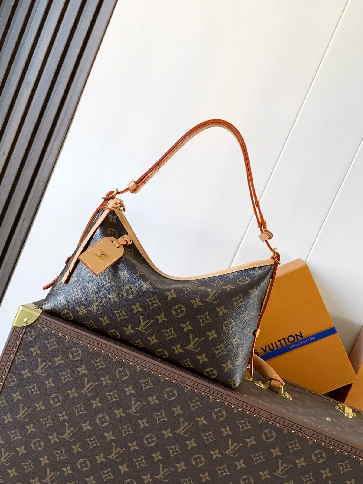 Louis Vuitton Monogram CarryAll EastWest Shoulder Bag image 1