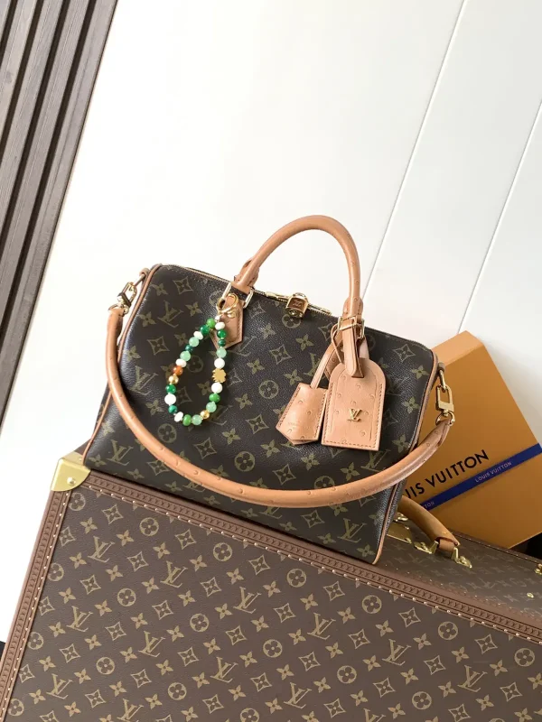 Louis Vuitton Monogram Speedy Soft 30 Top Handle Bag image 1