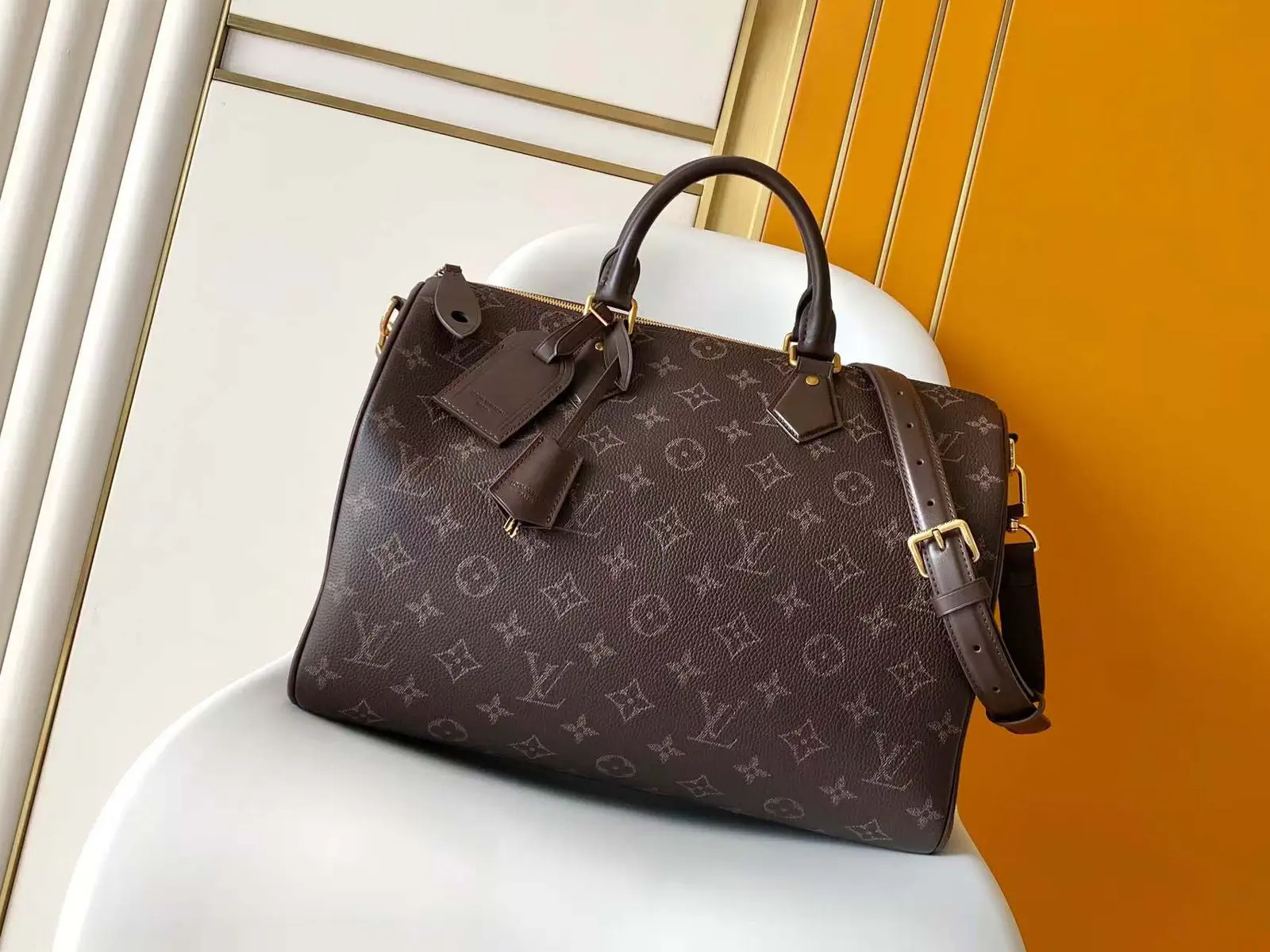 Louis Vuitton Speedy P9 Bandoulière 40 Monogram Top Handle Bag image 1
