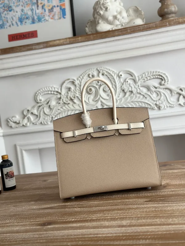 Hermès Two-Tone Top Handle Bag image 1