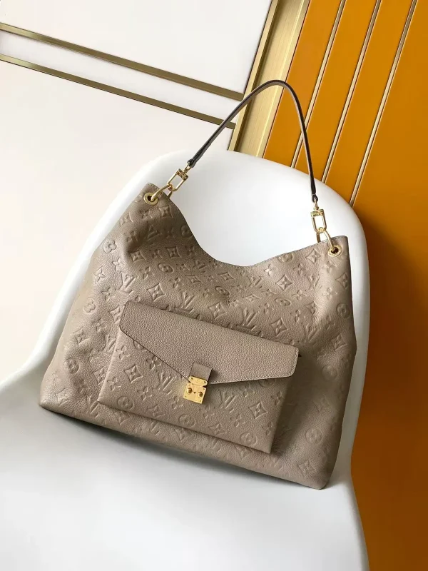 Louis Vuitton Monogram Empreinte Leather Hobo Métis Shoulder Bag image 1