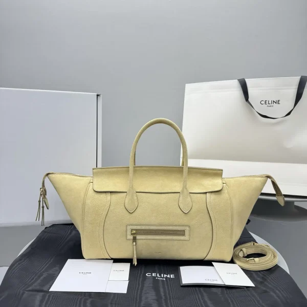 CELINE Beige Medium Luggage Tote Bag image 1