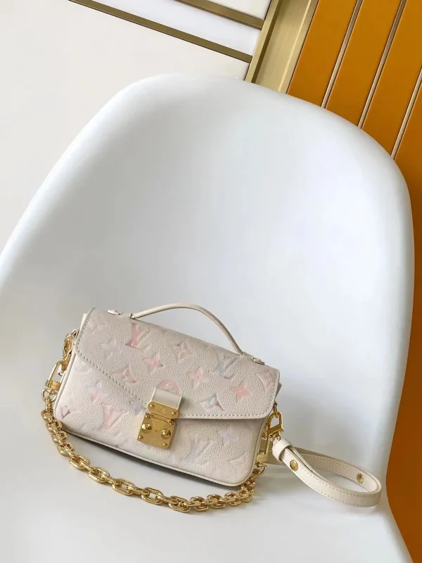 Louis Vuitton Pastel Gradient Monogram Pochette Métis East West Bag image 1