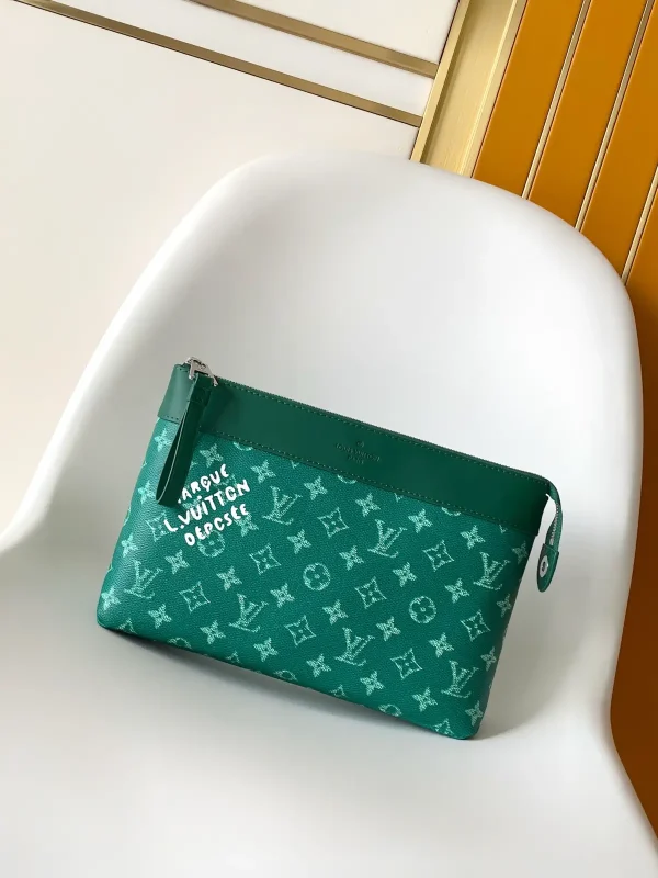 Louis Vuitton Monogram Pochette Voyage Souple Clutch image 1