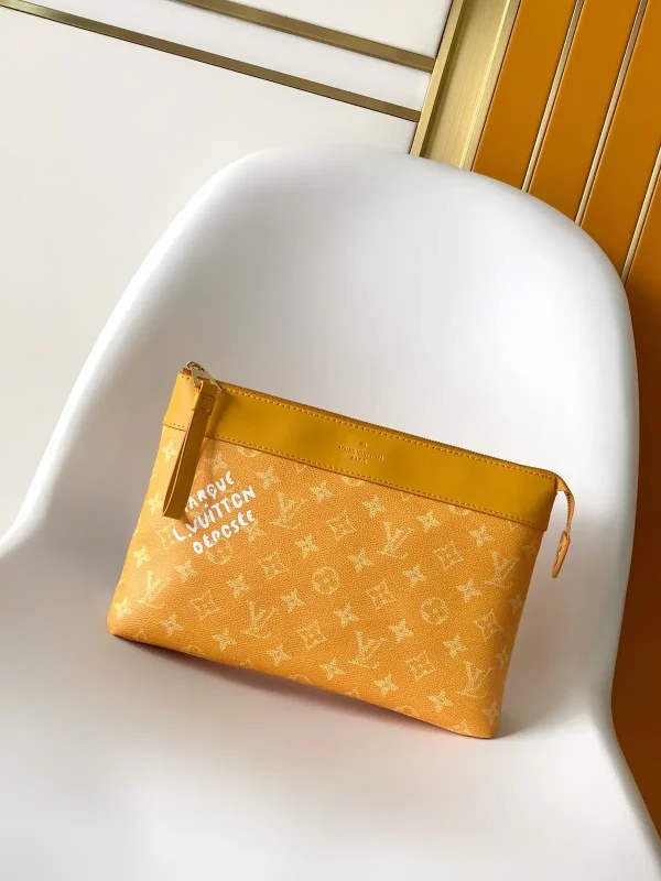Louis Vuitton Monogram Pochette Voyage Souple Clutch image 1