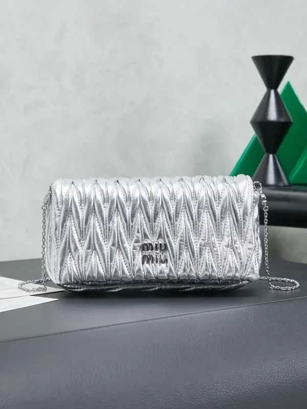 Miu Miu Quilted Chain Crossbody Bag image 1