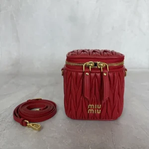 Miu Miu Quilted Mini Cosmetic Crossbody Bag image 1