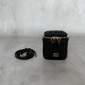 Miu Miu Quilted Mini Cosmetic Crossbody Bag image 1