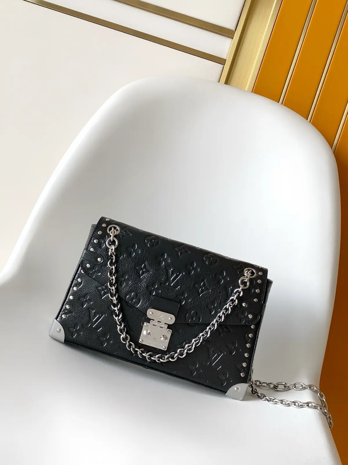 Louis Vuitton Black Monogram Trunkie Shoulder Bag image 1