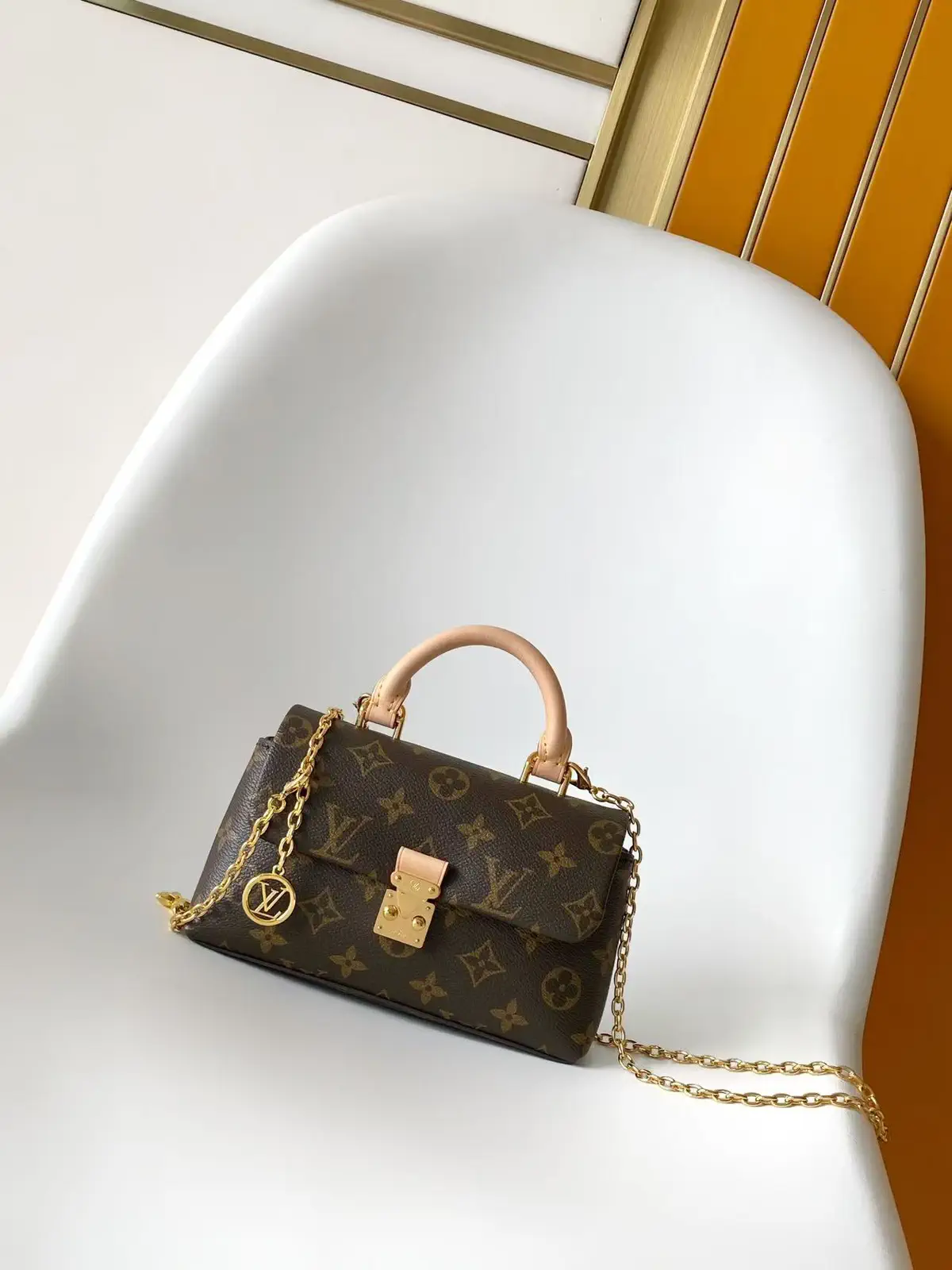 Louis Vuitton Nano Madeleine Monogram Top Handle Bag image 1