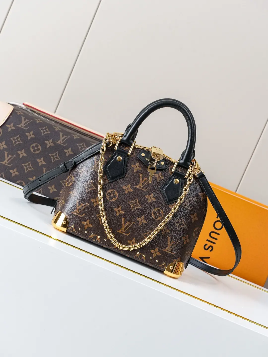 Louis Vuitton Monogram Alma BB Top Handle Bag image 1