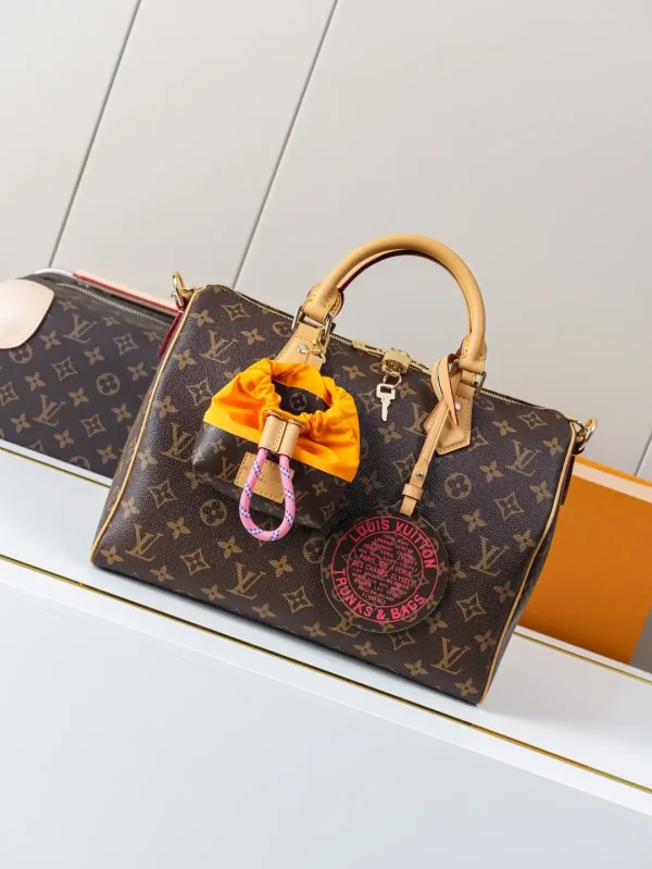 Louis Vuitton Monogram Speedy Soft 30 Top Handle Bag image 1