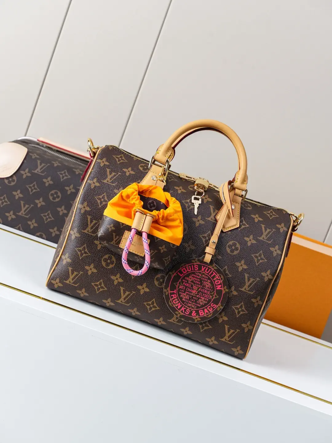 Louis Vuitton Monogram Speedy Soft 30 Top Handle Bag image 1