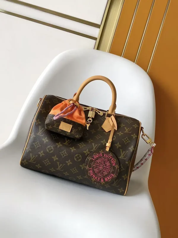 Louis Vuitton Speedy Soft 30 Boho Monogram Top Handle Bag image 1