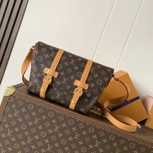 Louis Vuitton Monogram Canvas Messenger Bag image 1