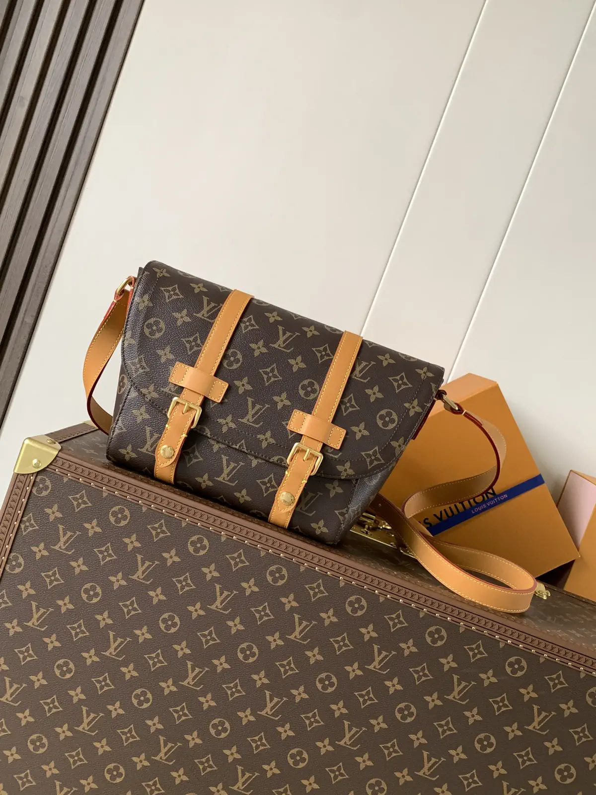 Louis Vuitton Monogram Canvas Messenger Bag image 1