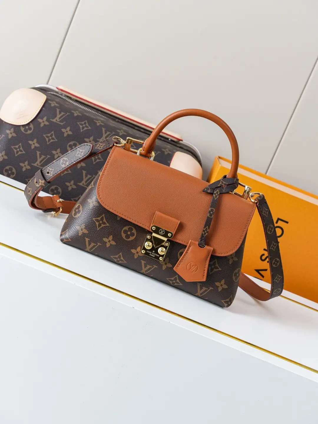 Louis Vuitton Monogram Madeleine BB Top Handle Bag image 1