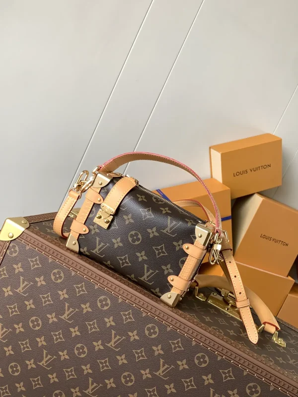 Louis Vuitton Monogram Trunk Style Top Handle Bag image 1