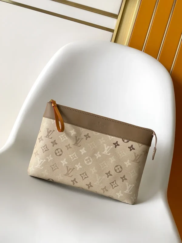 Louis Vuitton Monogram Pochette Voyage Souple Clutch image 1