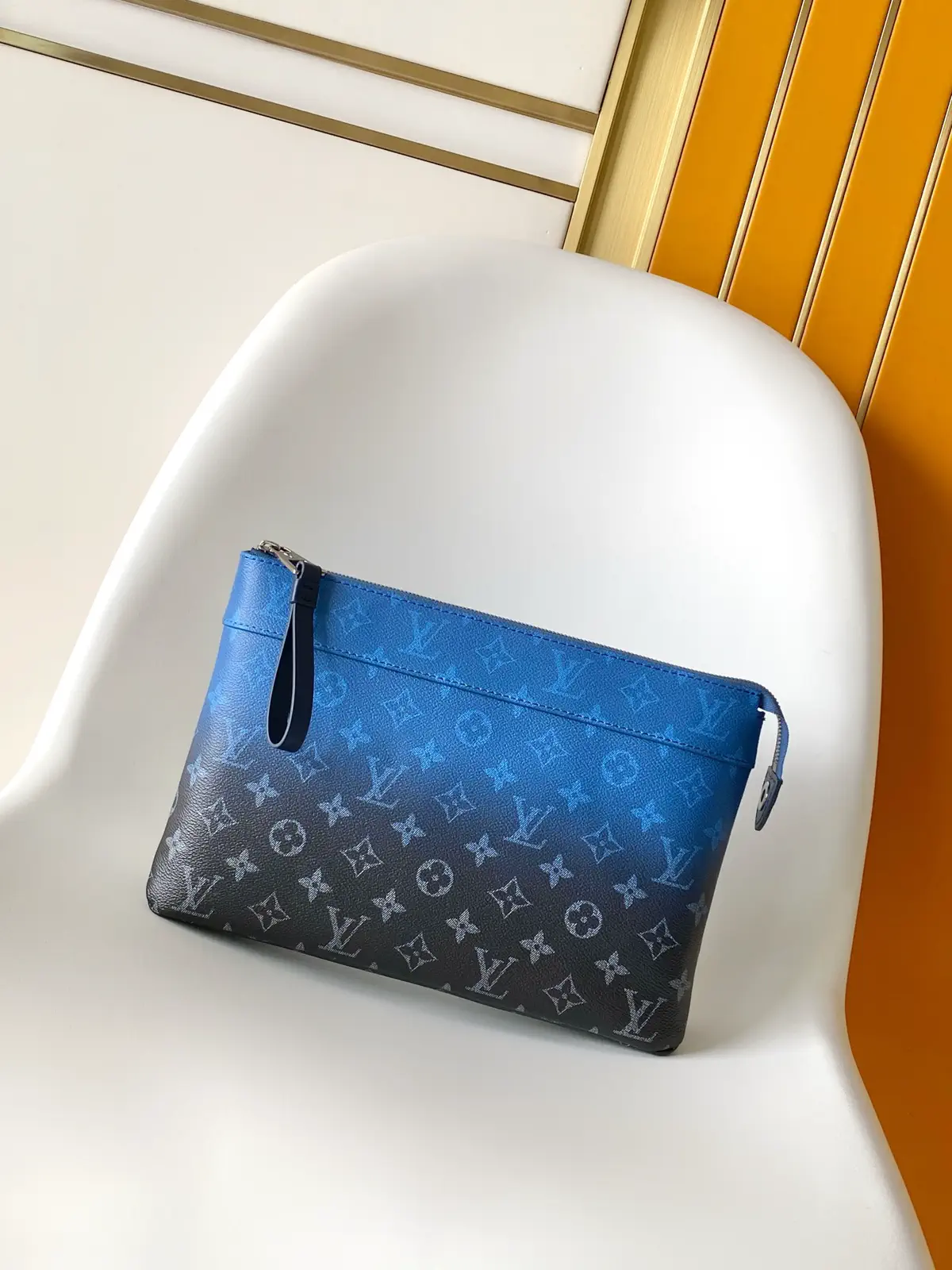 Louis Vuitton Gradient Monogram Pochette Voyage Souple Clutch image 1