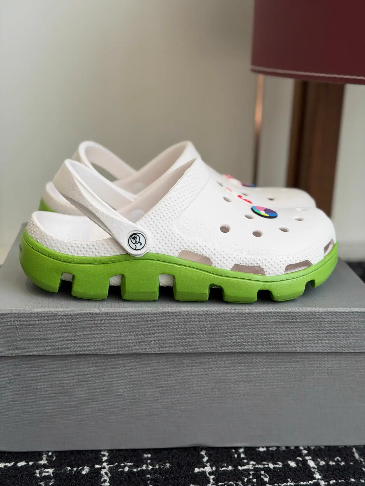 Unisex Platform Clog Shoes image 1