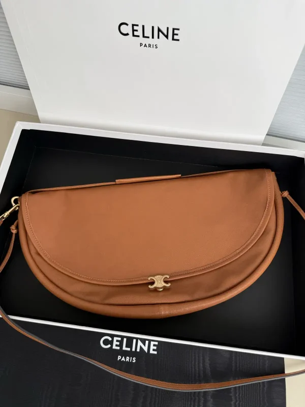 CELINE Soft Triomphe Halfmoon Shoulder Bag image 1