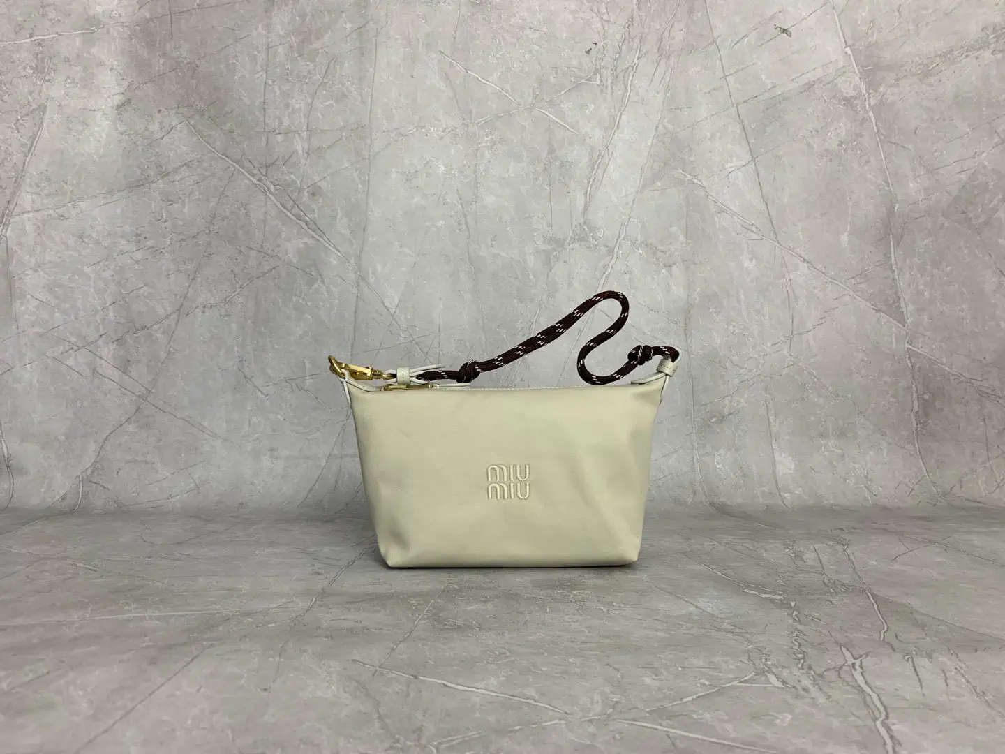 Miu Miu Canvas Top Handle Bag image 1