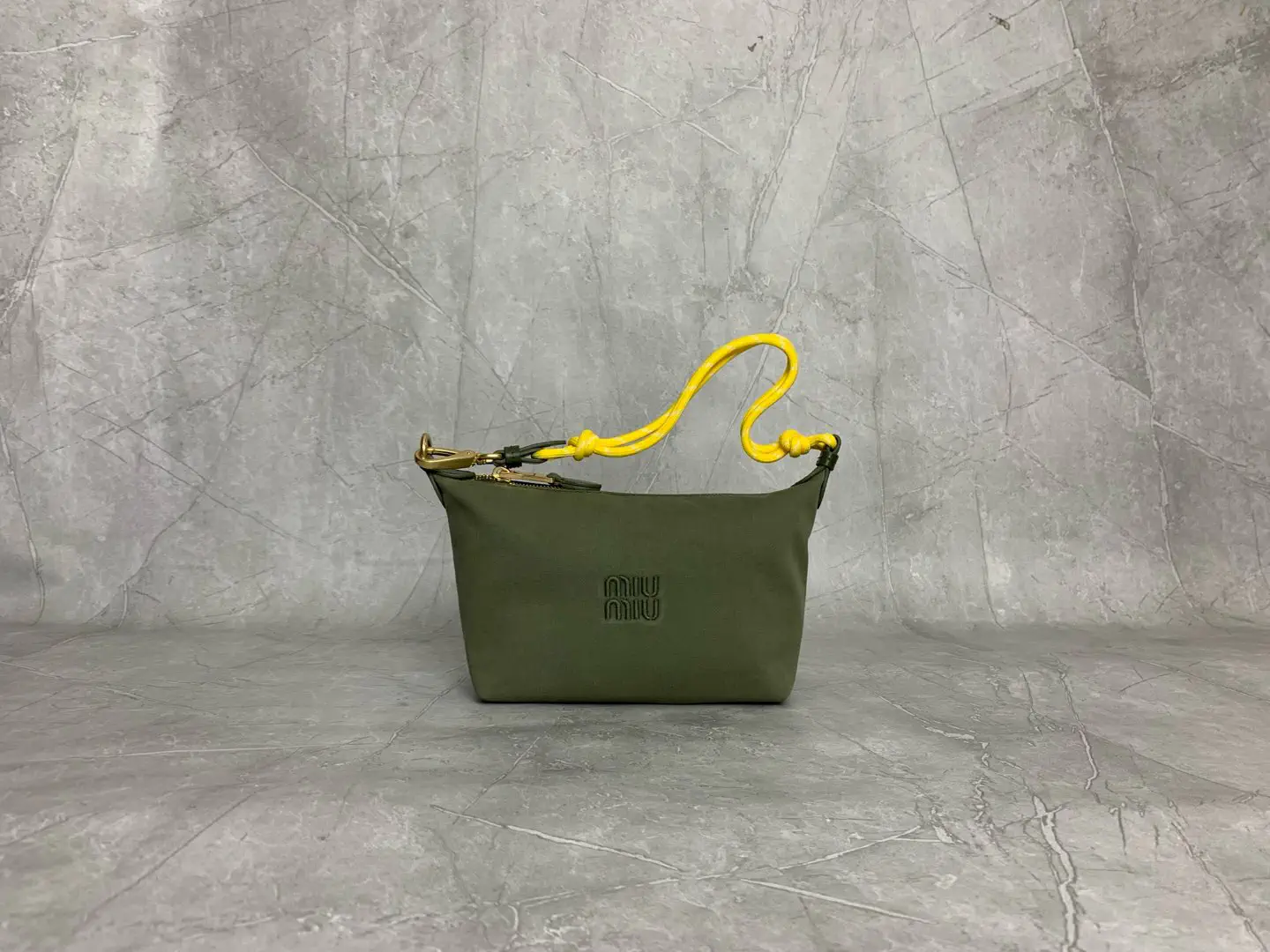 Miu Miu Canvas Top Handle Bag image 1