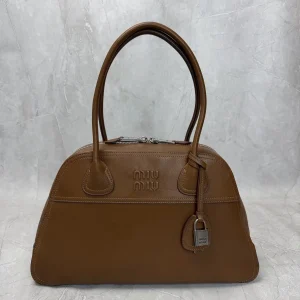 Miu Miu Leather Top Handle Bag image 1