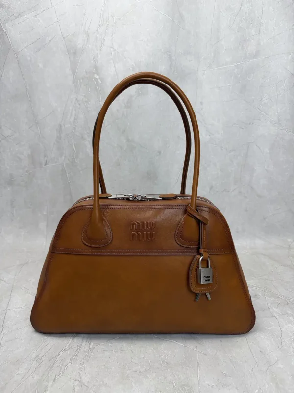 Miu Miu Leather Top Handle Bag image 1