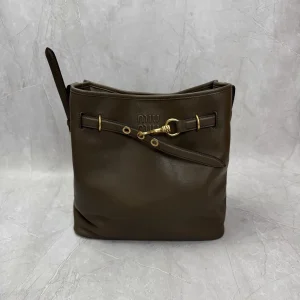 Miu Miu Leather Bucket Bag image 1