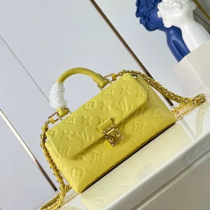 Louis Vuitton Yellow Monogram Empreinte Nano Madeleine Top Handle Bag image 1