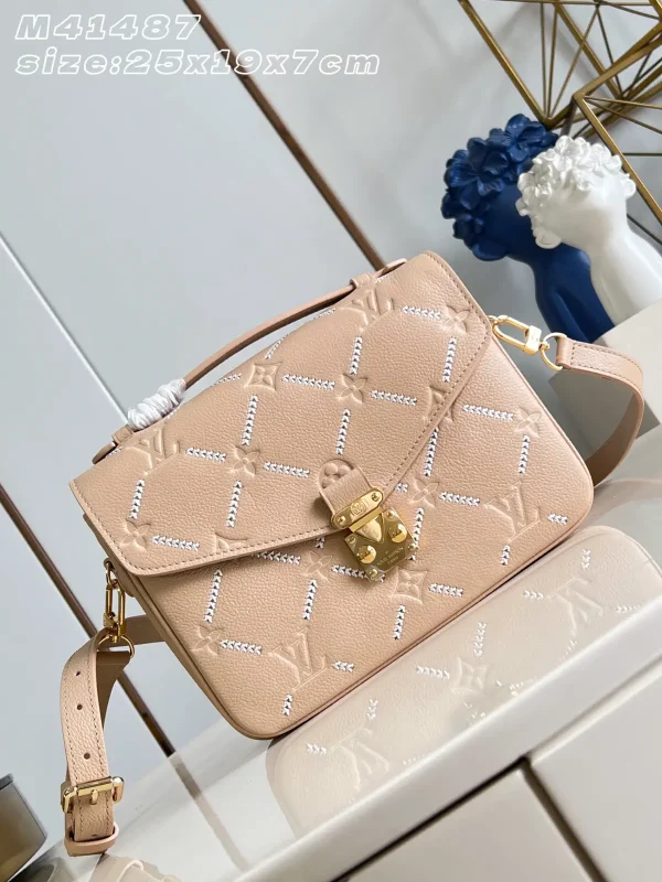 Louis Vuitton Pochette Métis Monogram Empreinte Leather Bag image 1