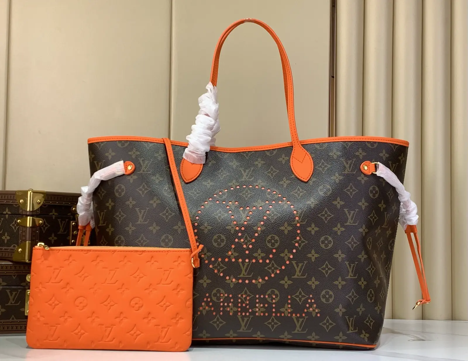 Louis Vuitton Monogram Canvas Reversible Tote Bag with Pouch image 1