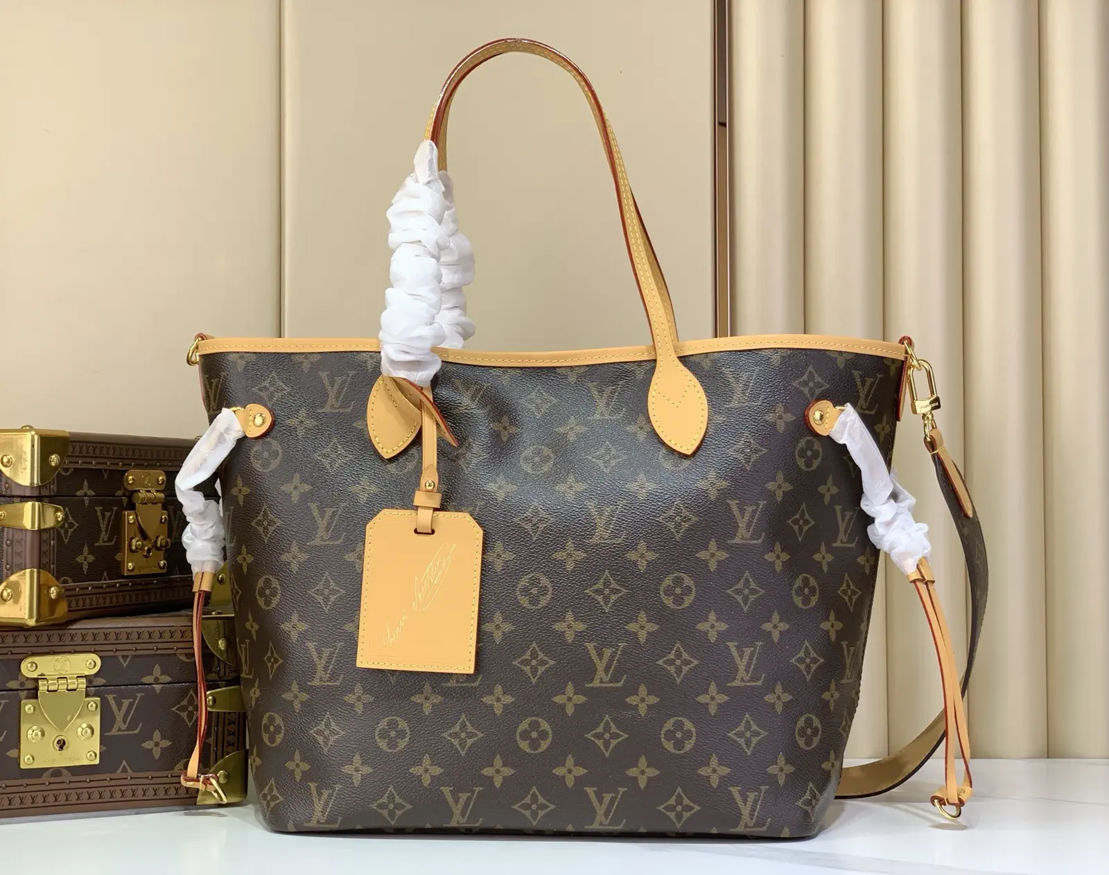 Louis Vuitton Monogram Neverfull Inside Out Tote Bag image 1