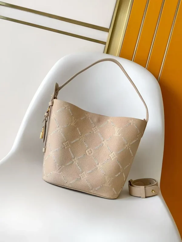 Louis Vuitton Monogram Empreinte Couture Bucket Bag image 1