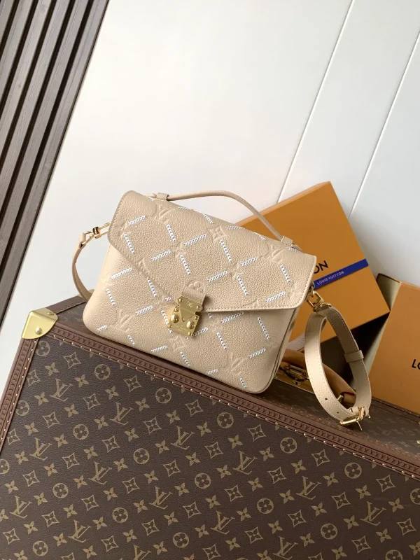 Louis Vuitton Pochette Métis MM Monogram Empreinte Top Handle Bag image 1