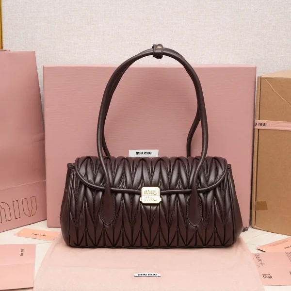 Miu Miu Quilted Leather Shoulder Bag image 1