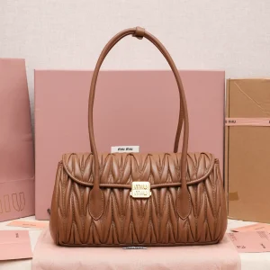 Miu Miu Quilted Leather Shoulder Bag image 1